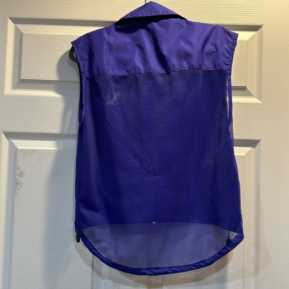 NWT! Vintage Pearl Izumi Zephyrr Royal Blue Nylon Mesh Technical Vest XS - Picture 8 of 8